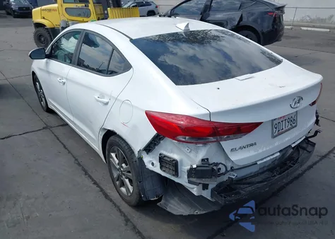 2018 Hyundai Elantra Sel/Value/Limited из США, поврежденный, VIN 5NPD84LF8JH330183